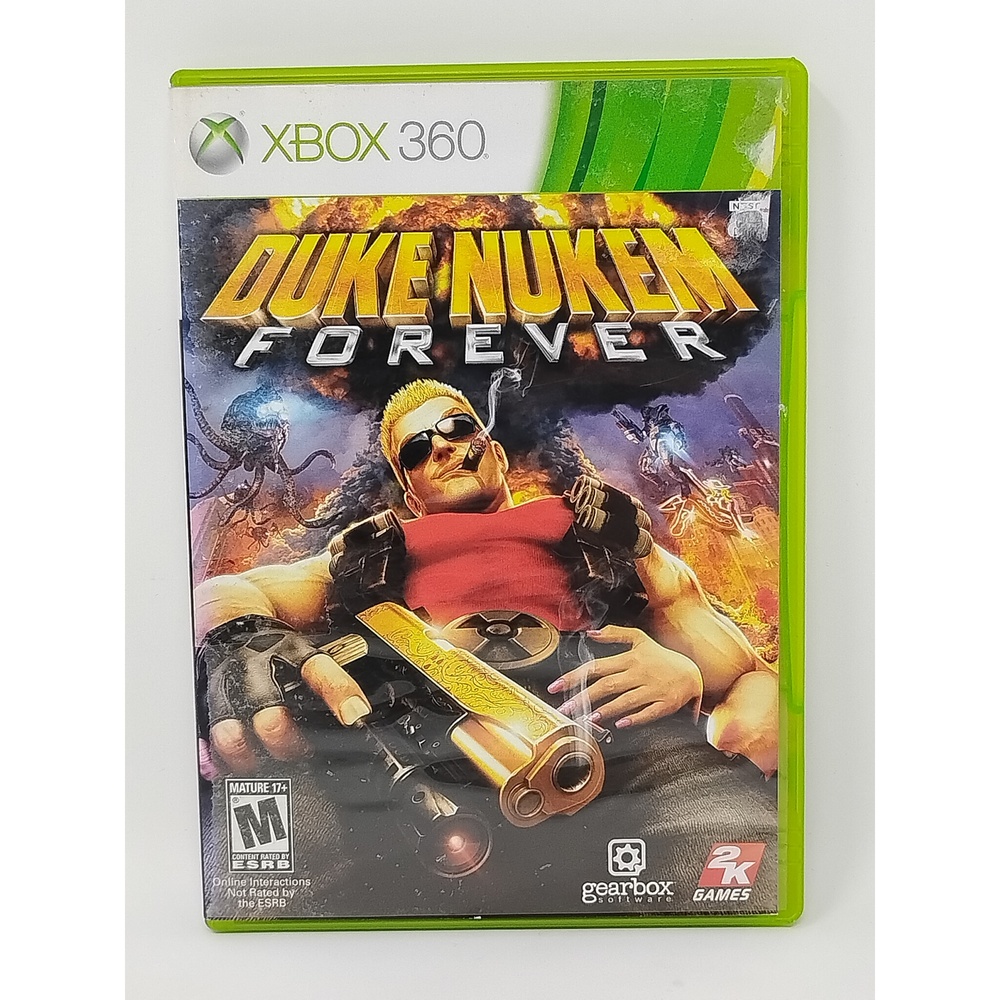 2K Games Duke Nukem Forever Xbox 360 Video Game CIB Tested Action FPS Shooter